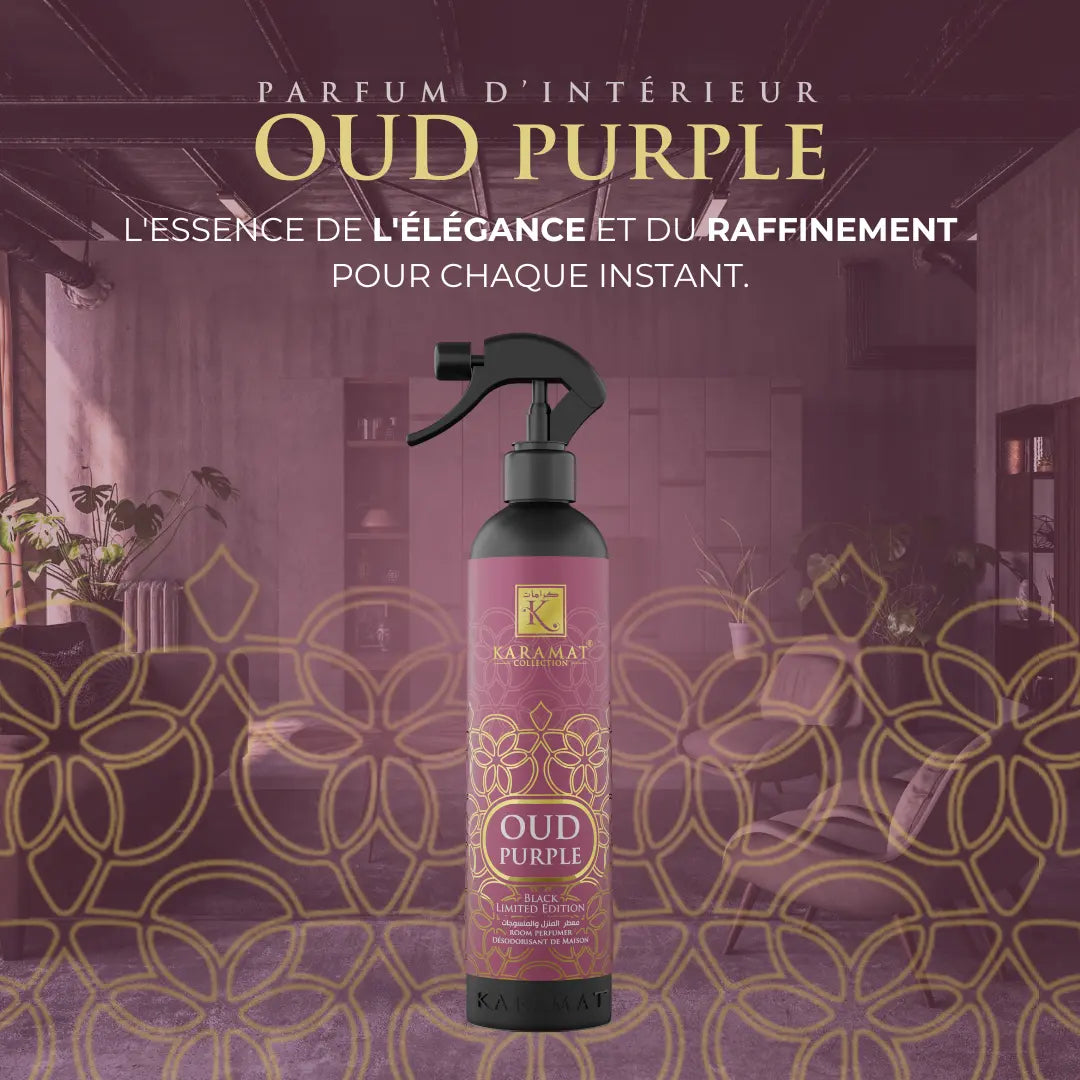 Oud Purple – Parfum Pourpre d’Oud Spray 500 ml