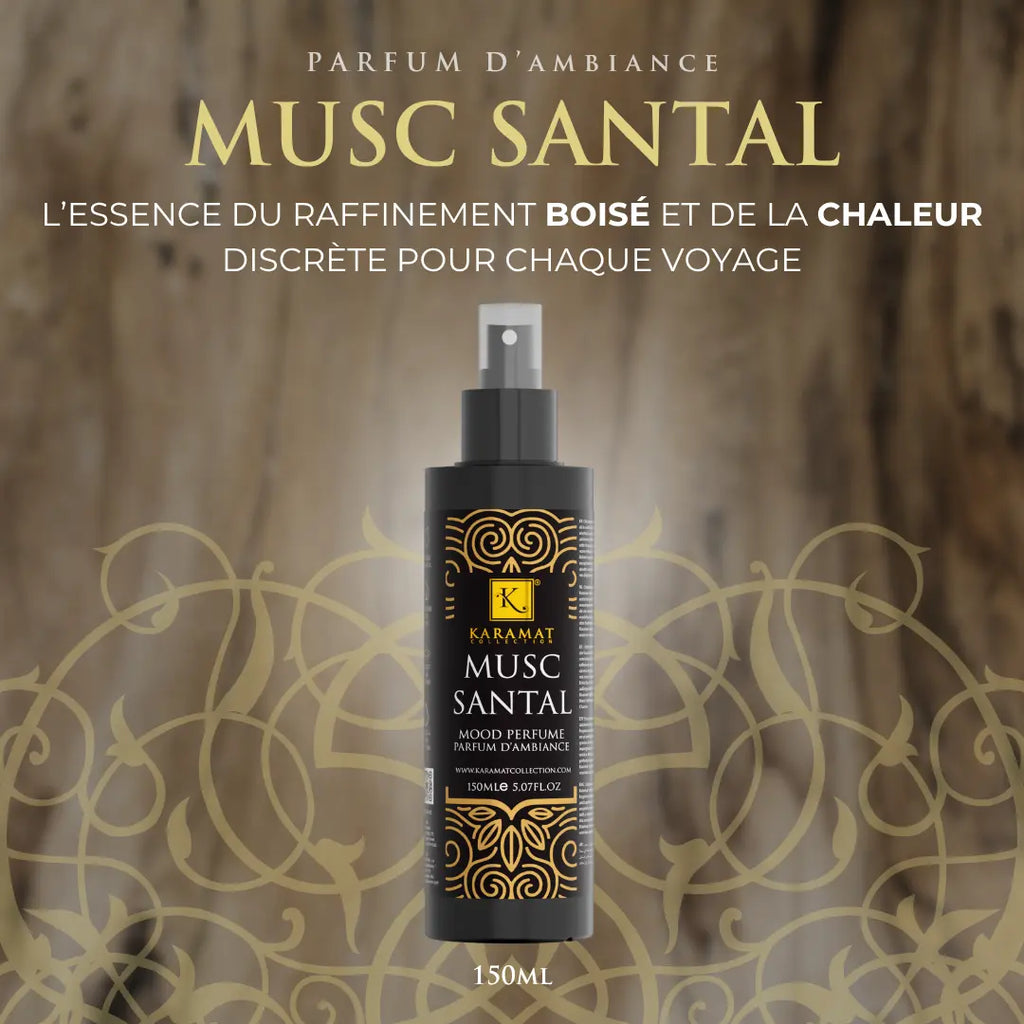 Bois de Santal Musqué – Spray D’Ambiance 150 ml