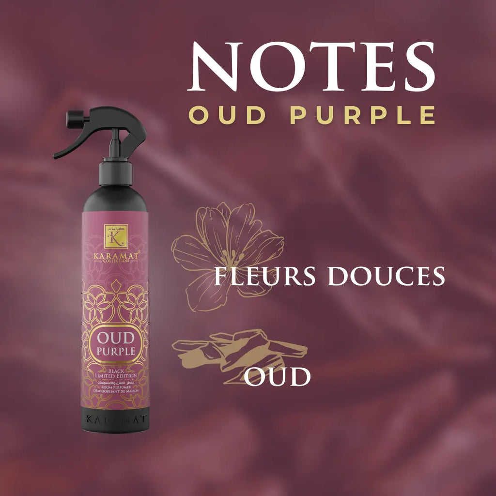 Oud Purple – Parfum Pourpre d’Oud Spray 500 ml