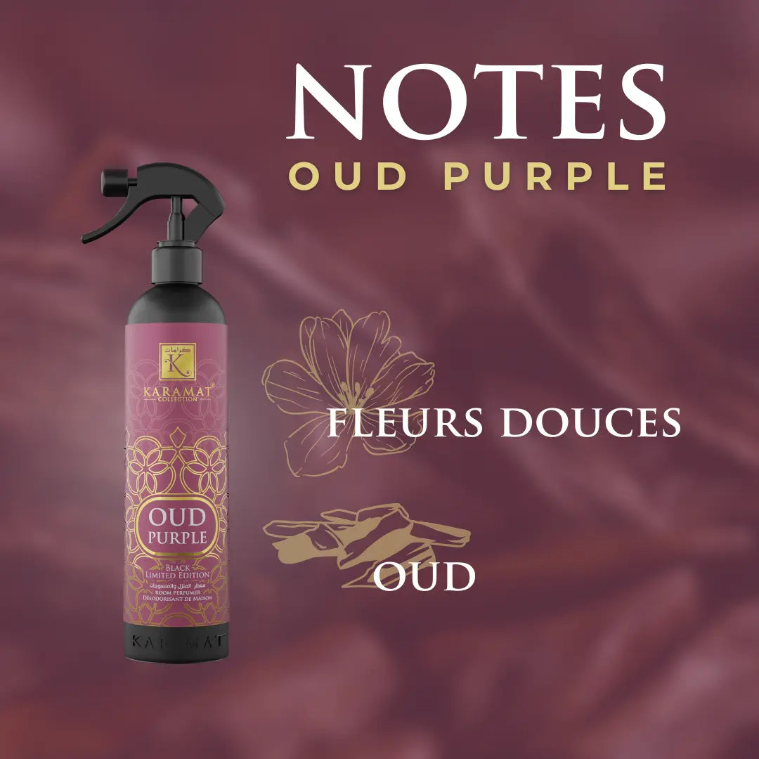 Oud Purple – Parfum Pourpre d’Oud Spray 500 ml