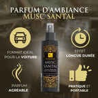 Bois de Santal Musqué – Spray D’Ambiance 150 ml
