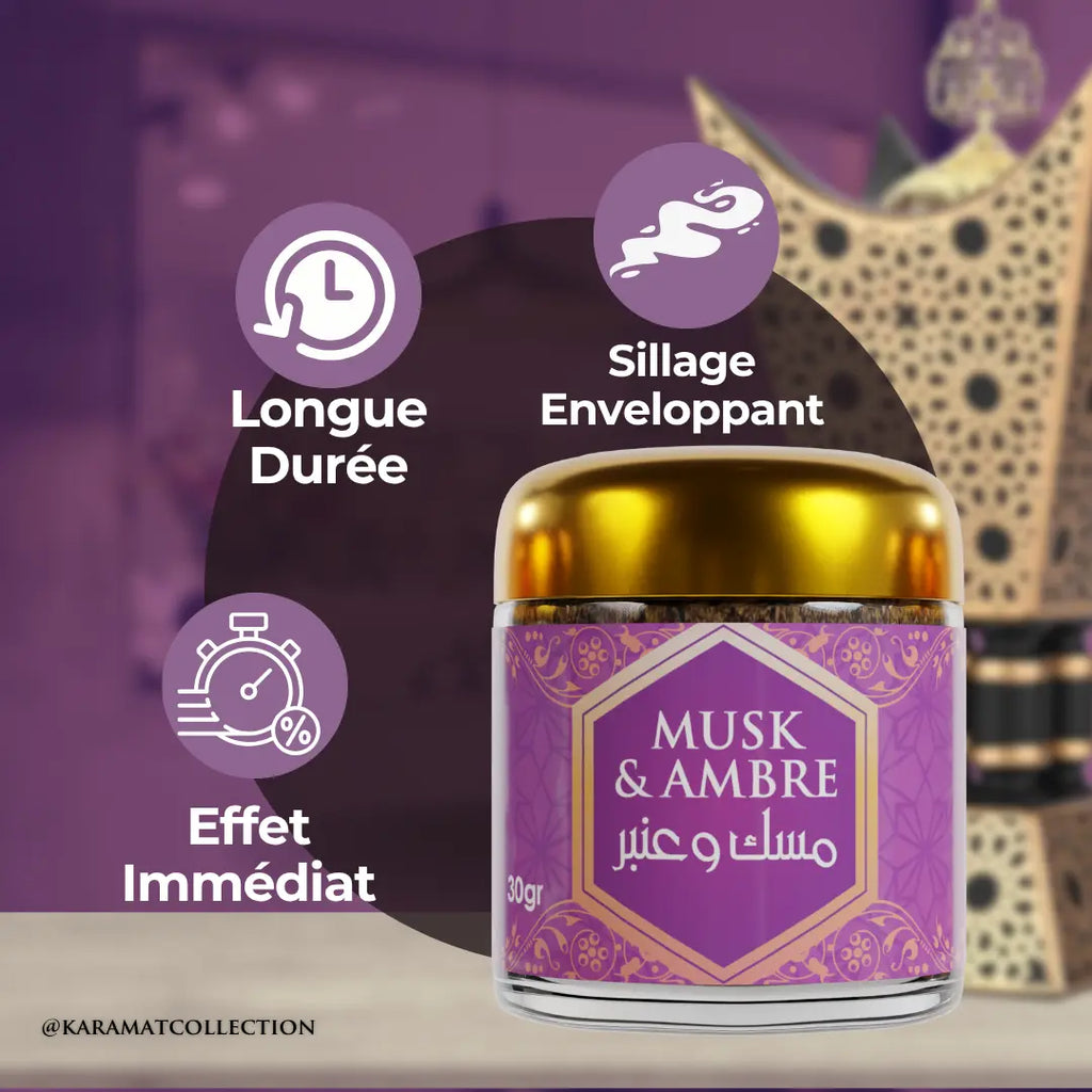 Mabsous Musc & Ambre 30 g