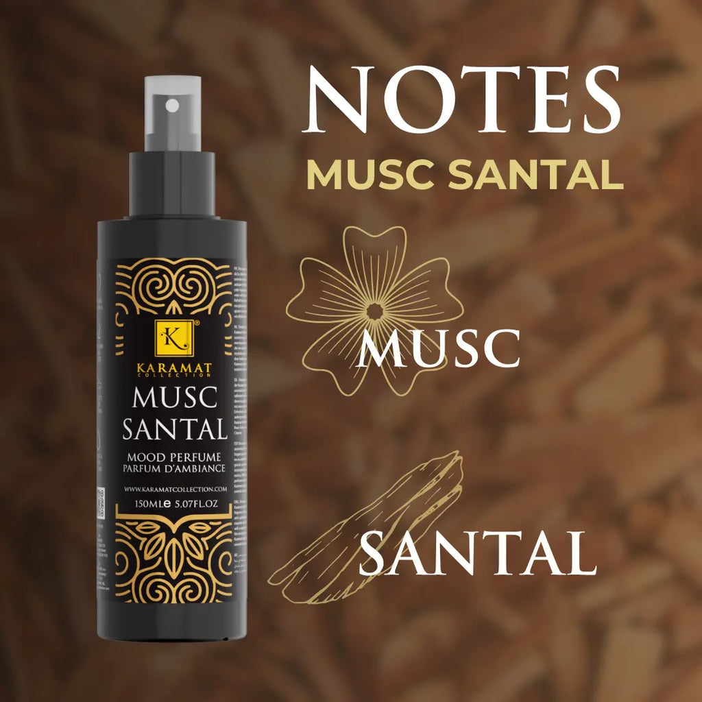 Bois de Santal Musqué – Spray D’Ambiance 150 ml