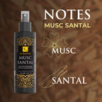 Bois de Santal Musqué – Spray D’Ambiance 150 ml