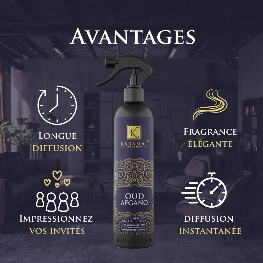 Oud Afgano – Spray d’Oud Afghan Précieux 500 ml