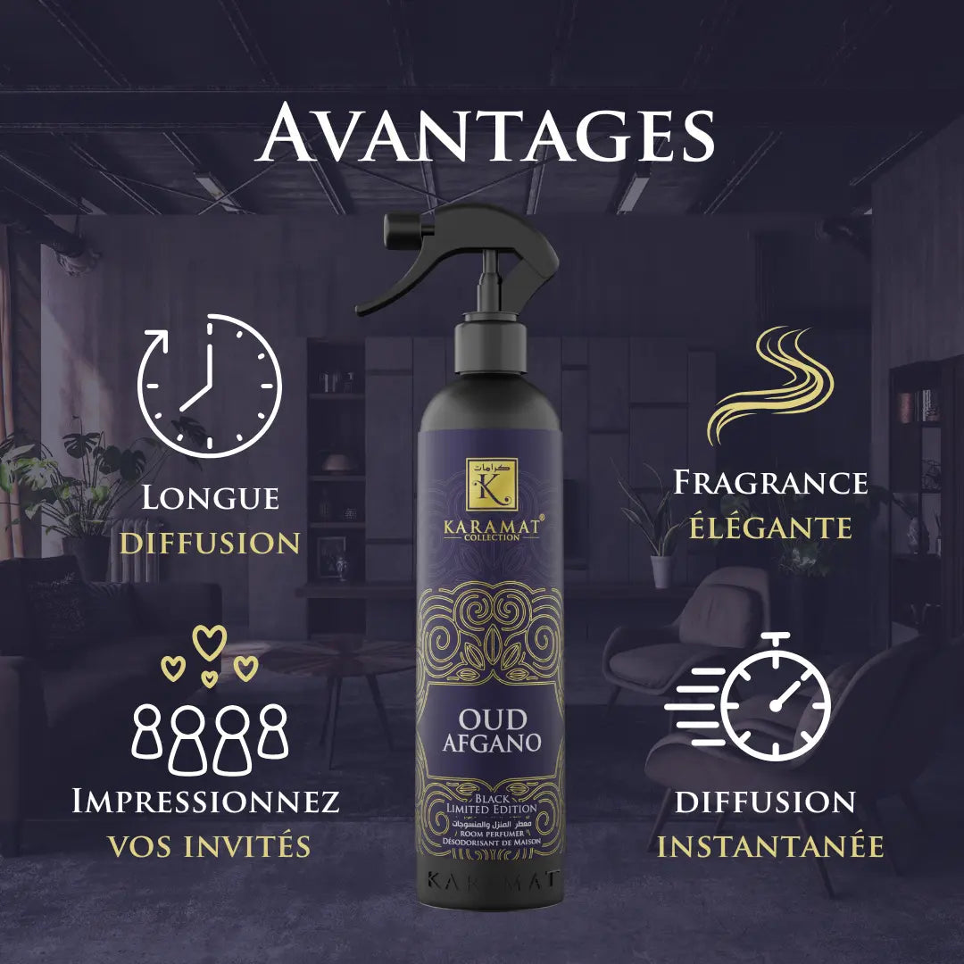 Oud Afgano – Spray d’Oud Afghan Précieux 500 ml