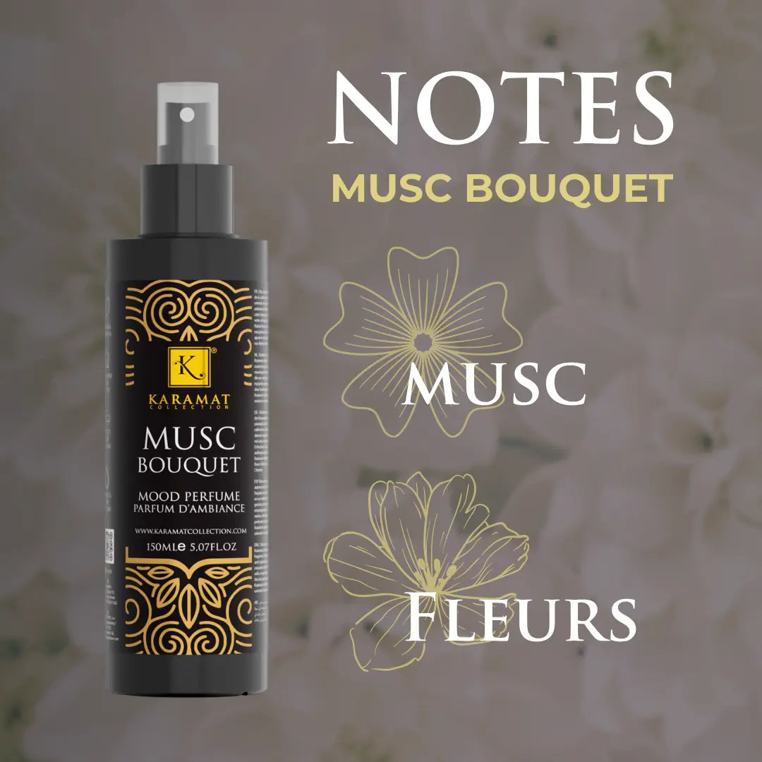Musc Bouquet – Spray D’Ambiance 150 ml