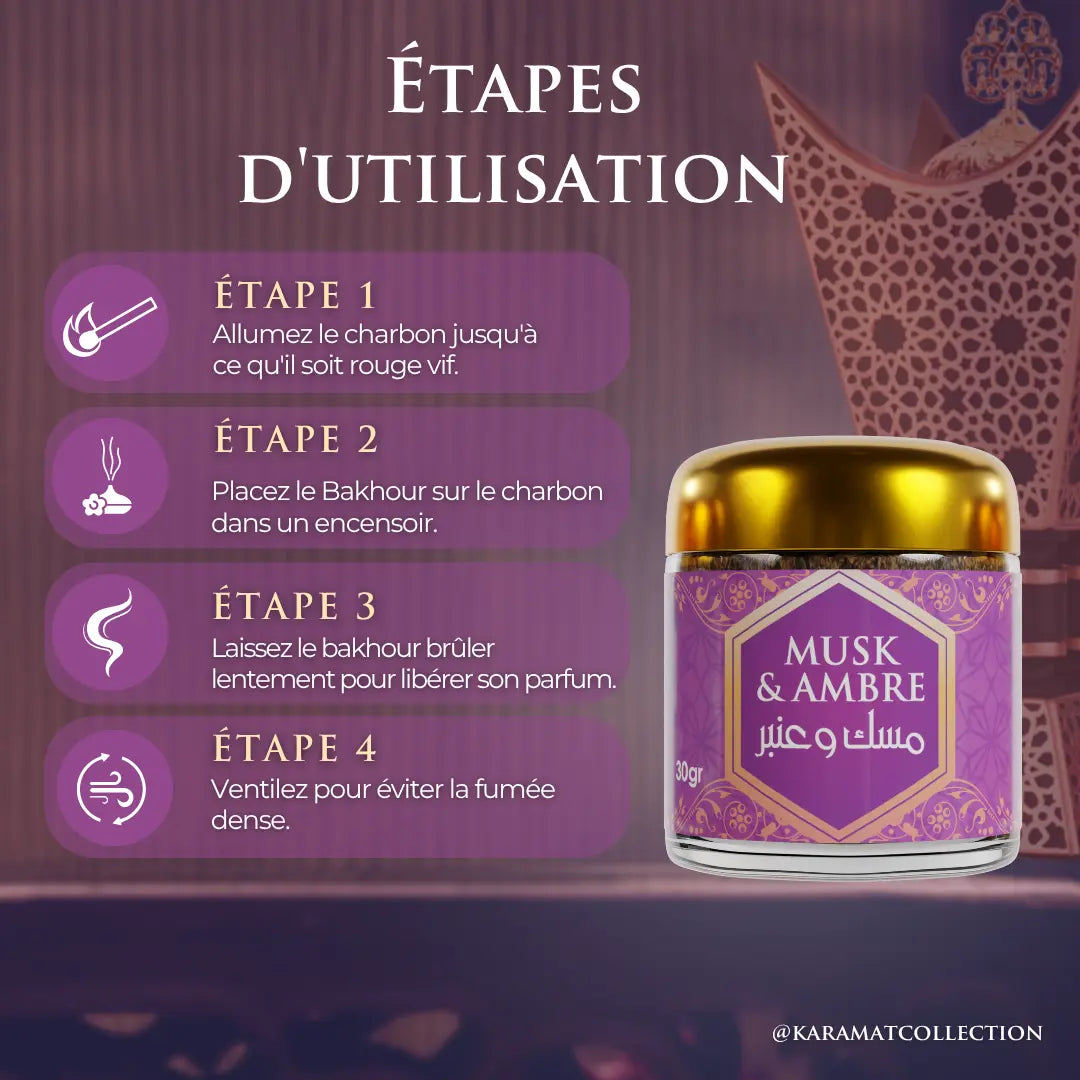 Mabsous Musc & Ambre 30 g
