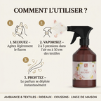 Collection Florale – Spray d'Intérieur 500 ml