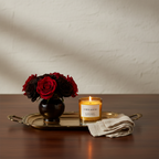 Bougie Parfumée Amber Malaki – Éclats d'Ambre