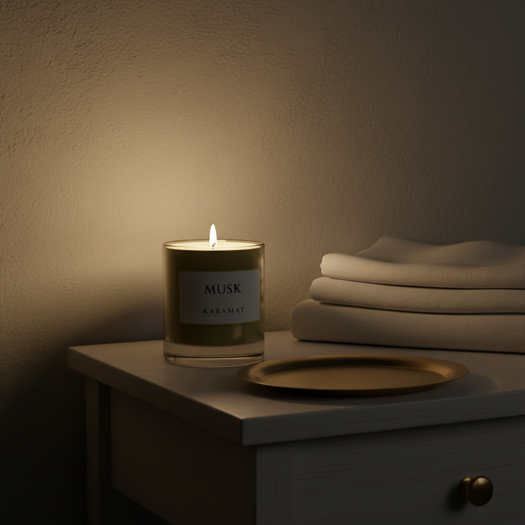 Bougie Parfumée Musc – Subtilité Musquée