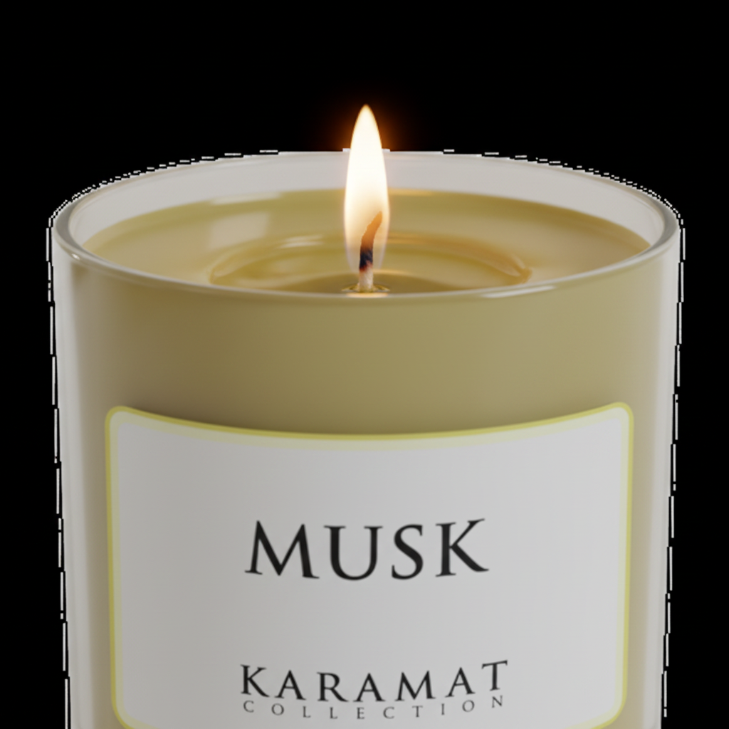 Bougie Parfumée Musc – Subtilité Musquée