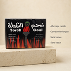 Charbon pour bakhour — 60 pastilles à allumage rapide