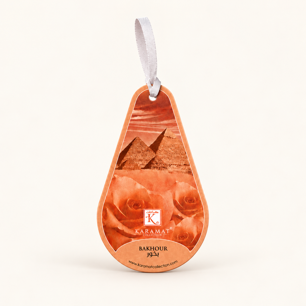 Bakhour Traditionnel pour Voiture — produit sur fond crème