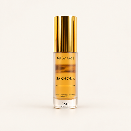 Bakhour 3 ml — produit sur fond crème