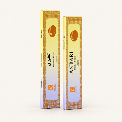 Anbari – Bâtonnets d’Encens Anbari — produit sur fond crème